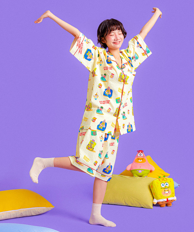 SpongeBobXFriends Pajamas Women Ryan&Chunsik - Official Kakao Friends merchandise | Koolseoul