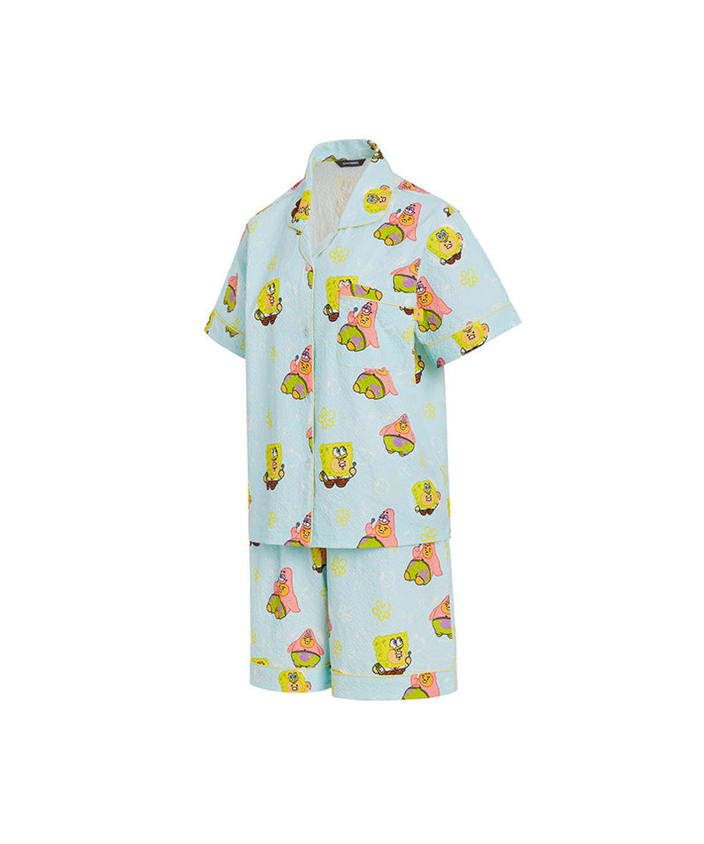 SpongeBobXFriends Pajamas Women Ryan&Chunsik - Official Kakao Friends merchandise | Koolseoul