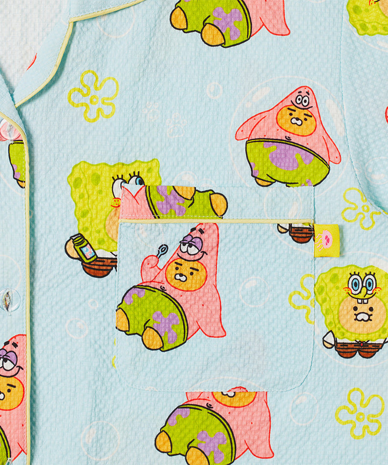 SpongeBobXFriends Pajamas Women Ryan&Chunsik - Official Kakao Friends merchandise | Koolseoul