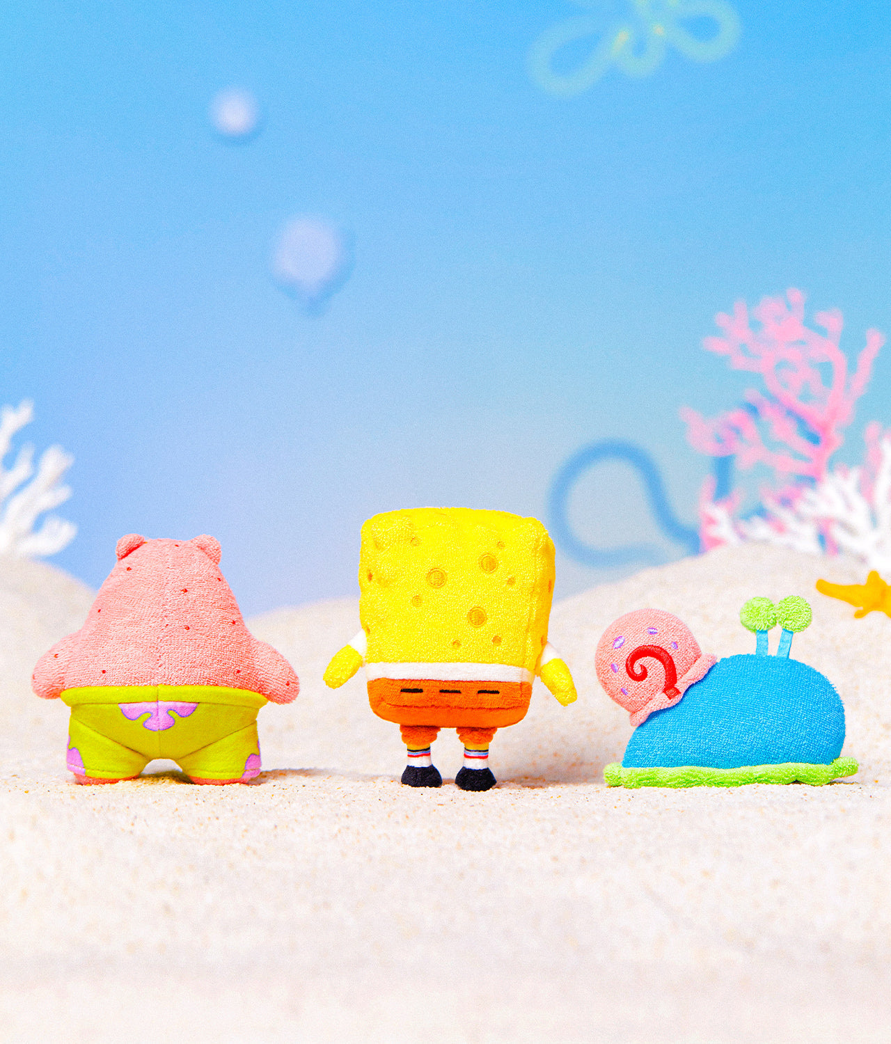 SpongeBobXFriends Keychain Plush SpongeBob Chunsik - Korean kawaii Kakao Friends | Koolseoul