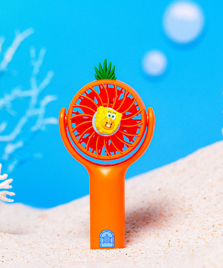 SpongeBobXFriends Mini Chunsik USB Fan - Korean kawaii Kakao Friends | Koolseoul