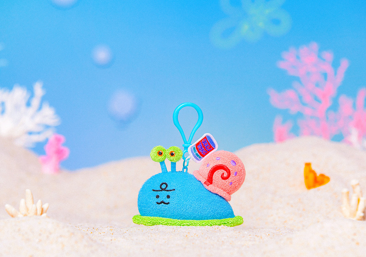 SpongeBobXFriends Keychain Plush Jordy - Korean kawaii Kakao Friends | Koolseoul