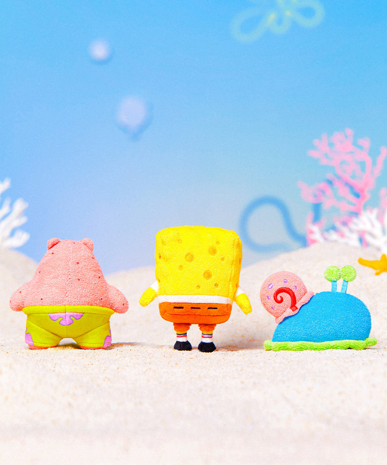 SpongeBobXFriends Keychain Plush Jordy - Official Kakao Friends merchandise | Koolseoul