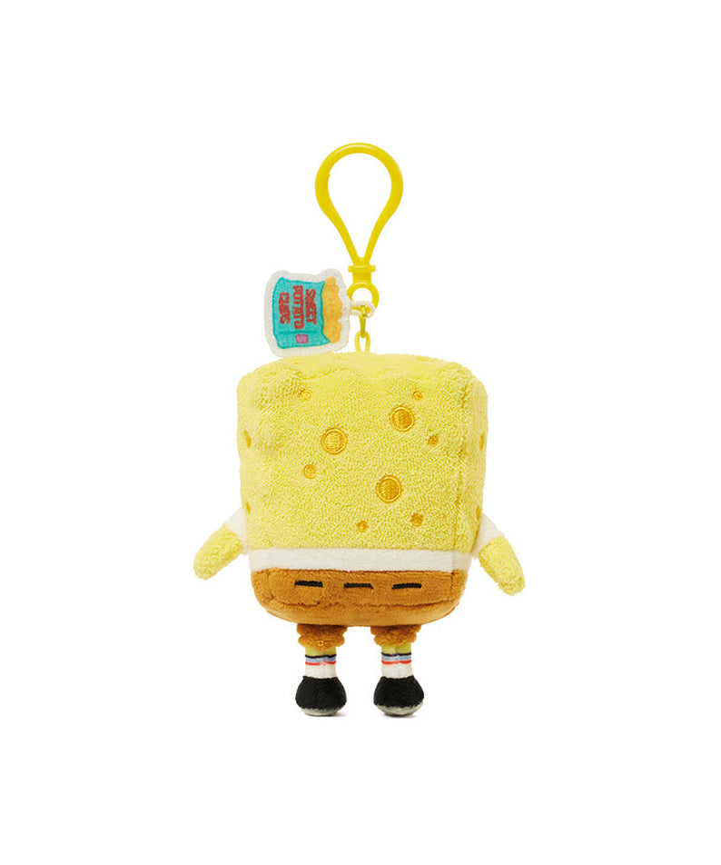 SpongeBobXFriends Keychain Plush SpongeBob Chunsik - Official Kakao Friends merchandise | Koolseoul