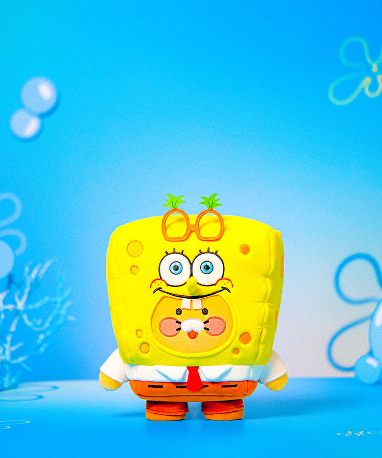 SpongeBobXFriends Plush SpongeBob Chunsik - Authentic Kakao Friends from Korea | Koolseoul