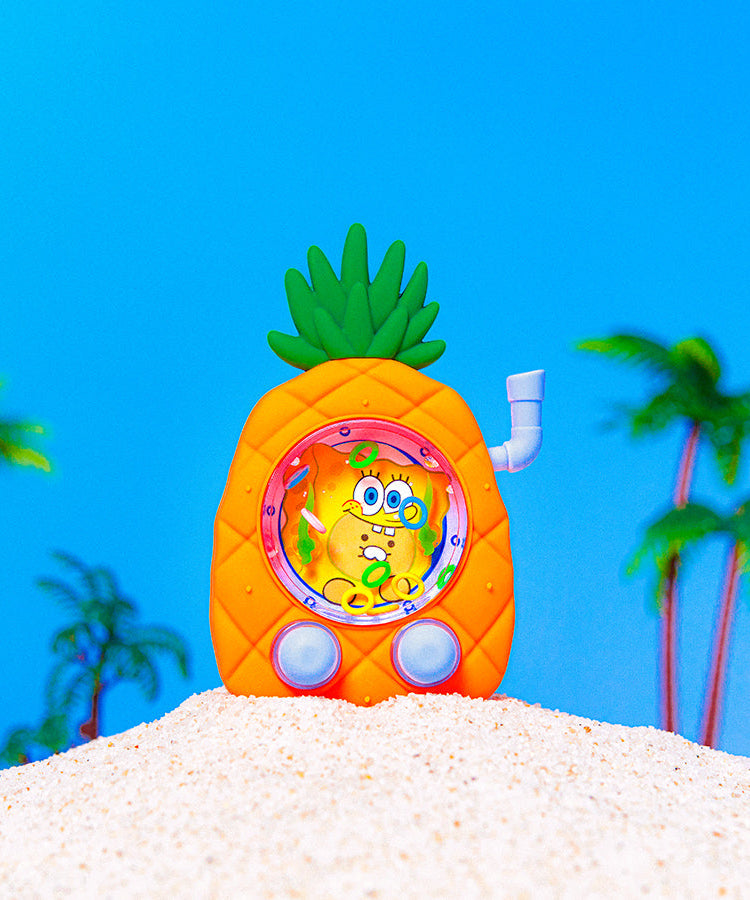 SpongeBobXFriends Figurine Keychain SpongeBob Chunsik Mini Plush - Authentic Kakao Friends from Korea | Koolseoul