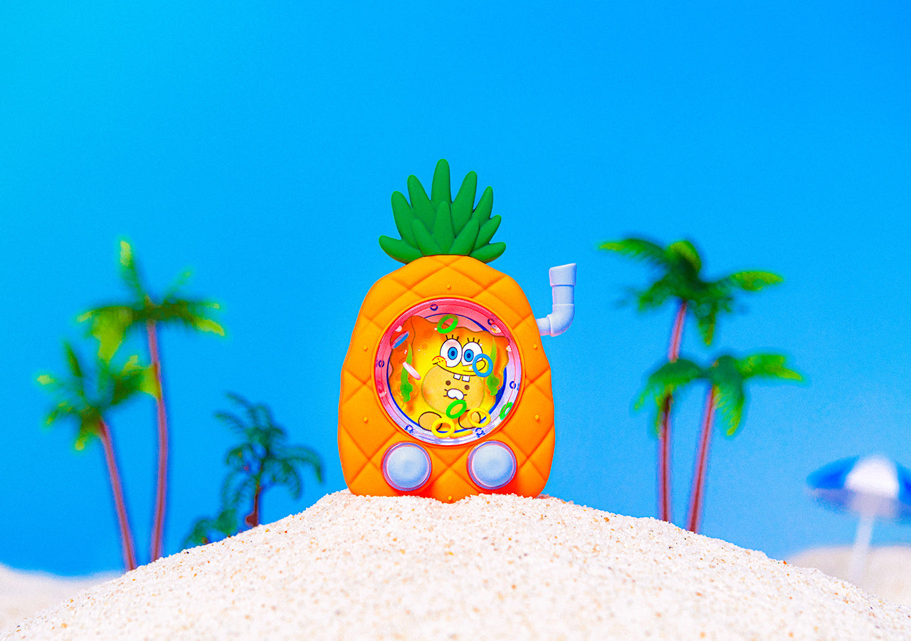 SpongeBobXFriends Figurine Keychain SpongeBob Chunsik Mini Plush - Authentic Kakao Friends from Korea | Koolseoul