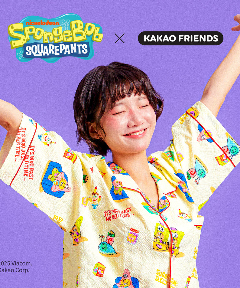 SpongeBobXFriends Pajamas Homme Friends - Official Kakao Friends merchandise | Koolseoul