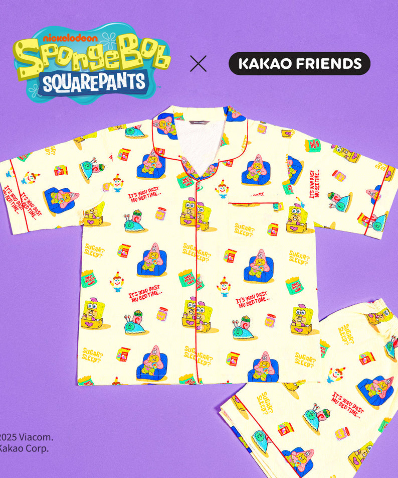 SpongeBobXFriends Pajamas Homme Friends - Official Kakao Friends merchandise | Koolseoul