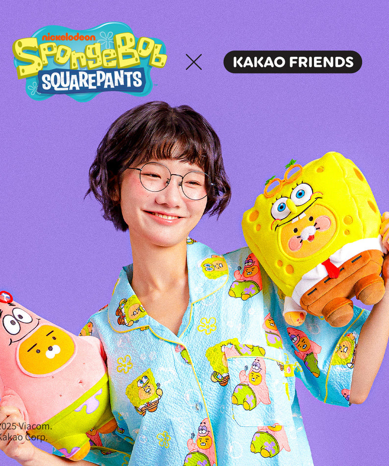 SpongeBobXFriends Pajamas Women Ryan&Chunsik - Official Kakao Friends merchandise | Koolseoul