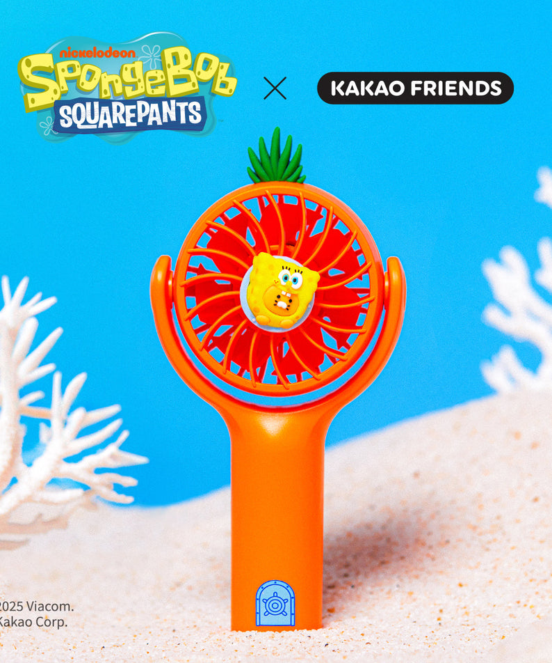 SpongeBobXFriends Mini Chunsik USB Fan - Official Kakao Friends merchandise | Koolseoul