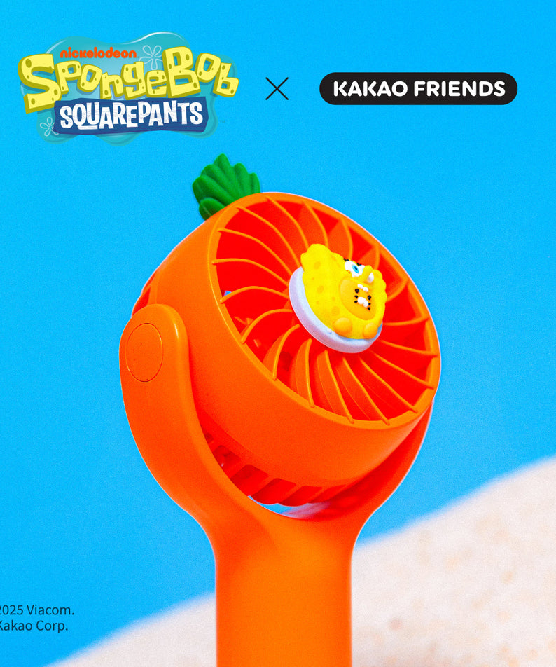 SpongeBobXFriends Mini Chunsik USB Fan - Official Kakao Friends merchandise | Koolseoul