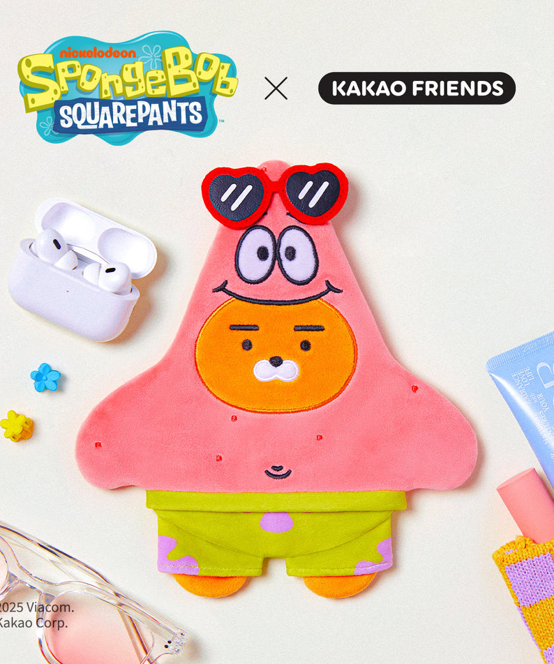 SpongeBobXFriends Pouch Ryan - Korean kawaii Kakao Friends | Koolseoul