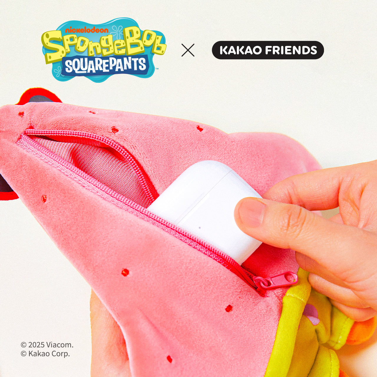 SpongeBobXFriends Pouch Ryan - Korean kawaii Kakao Friends | Koolseoul
