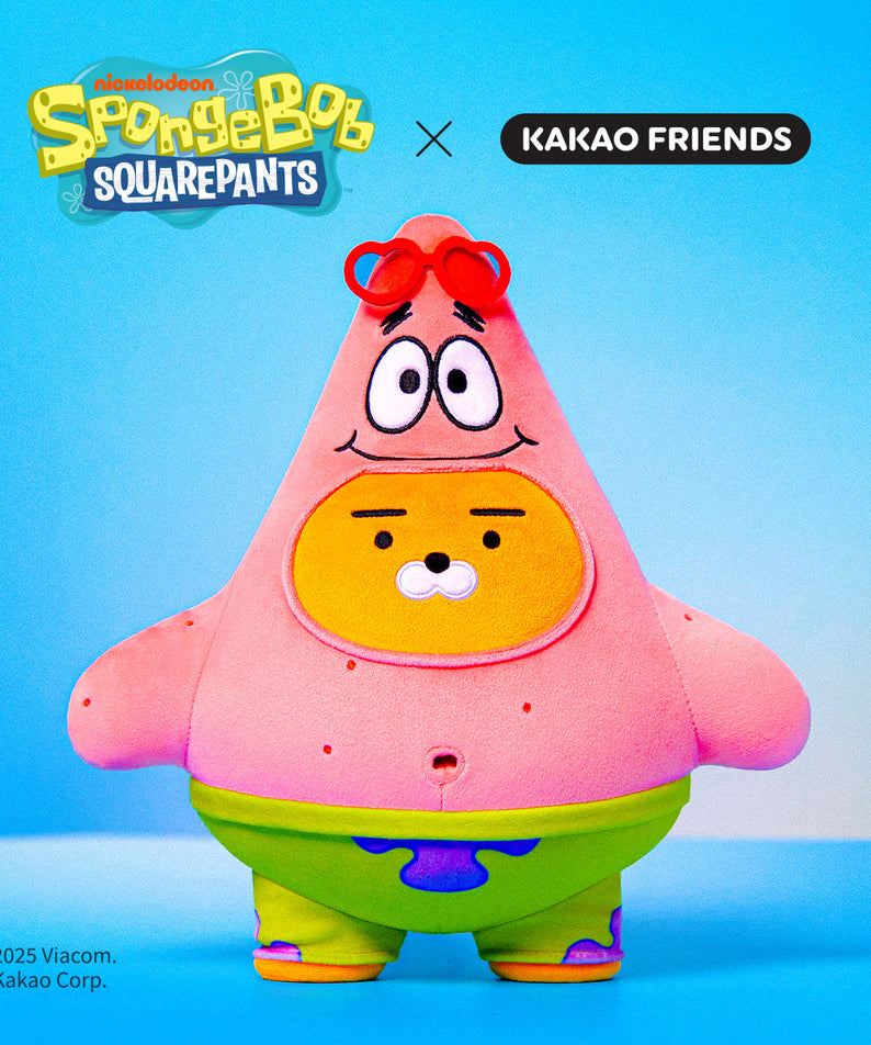 SpongeBobXFriends Plush Ryan - Authentic Kakao Friends from Korea | Koolseoul