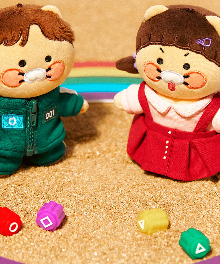 X Friends Keychain Chunsik Mini Plush - Korean kawaii Kakao Friends | Koolseoul