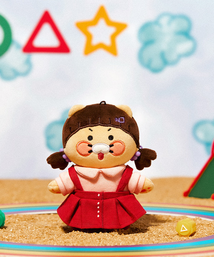 X Friends Keychain(New) Chunsik Mini Plush - Korean kawaii Kakao Friends | Koolseoul