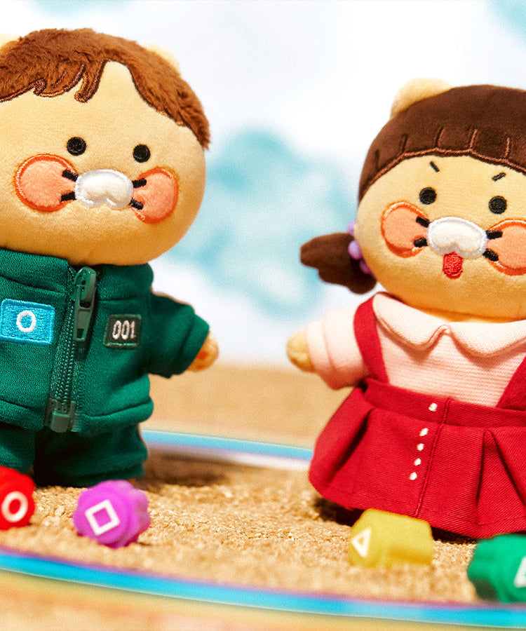 X Friends Keychain(New) Chunsik Mini Plush - Authentic Kakao Friends from Korea | Koolseoul
