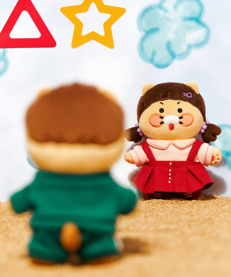 X Friends Keychain(New) Chunsik Mini Plush - Official Kakao Friends merchandise | Koolseoul