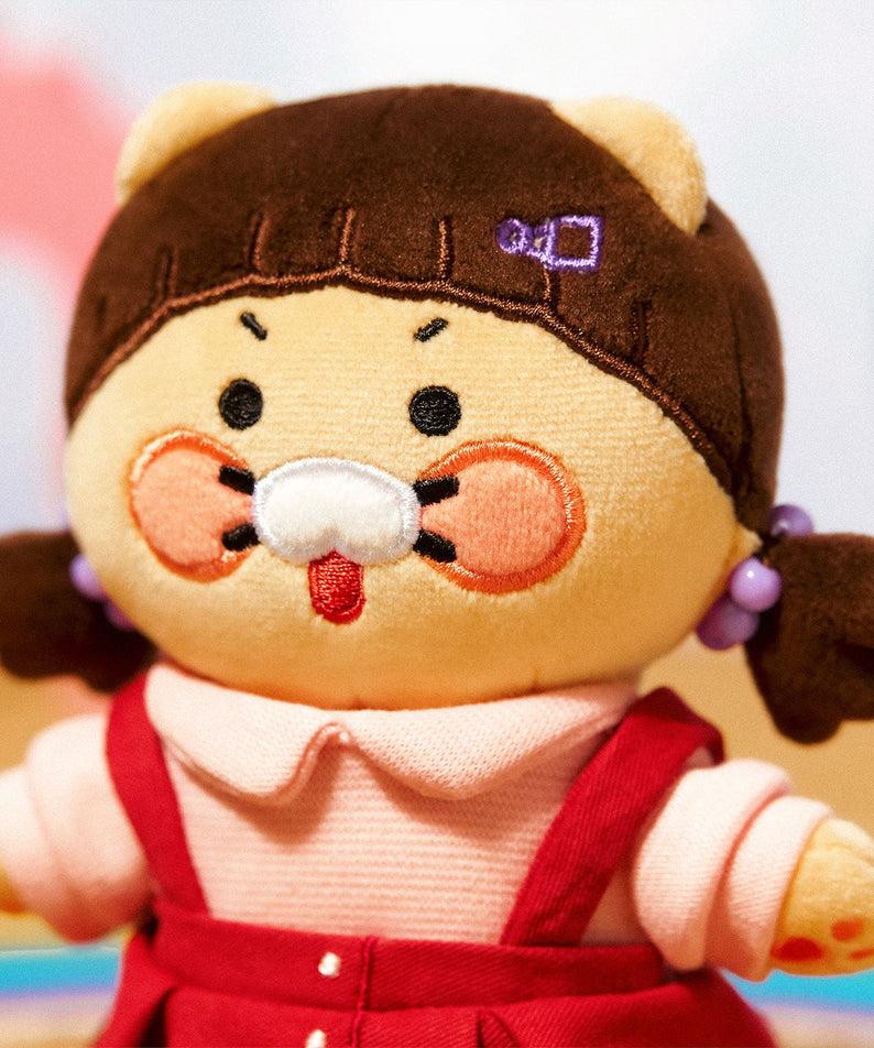X Friends Keychain(New) Chunsik Mini Plush - Korean kawaii Kakao Friends | Koolseoul
