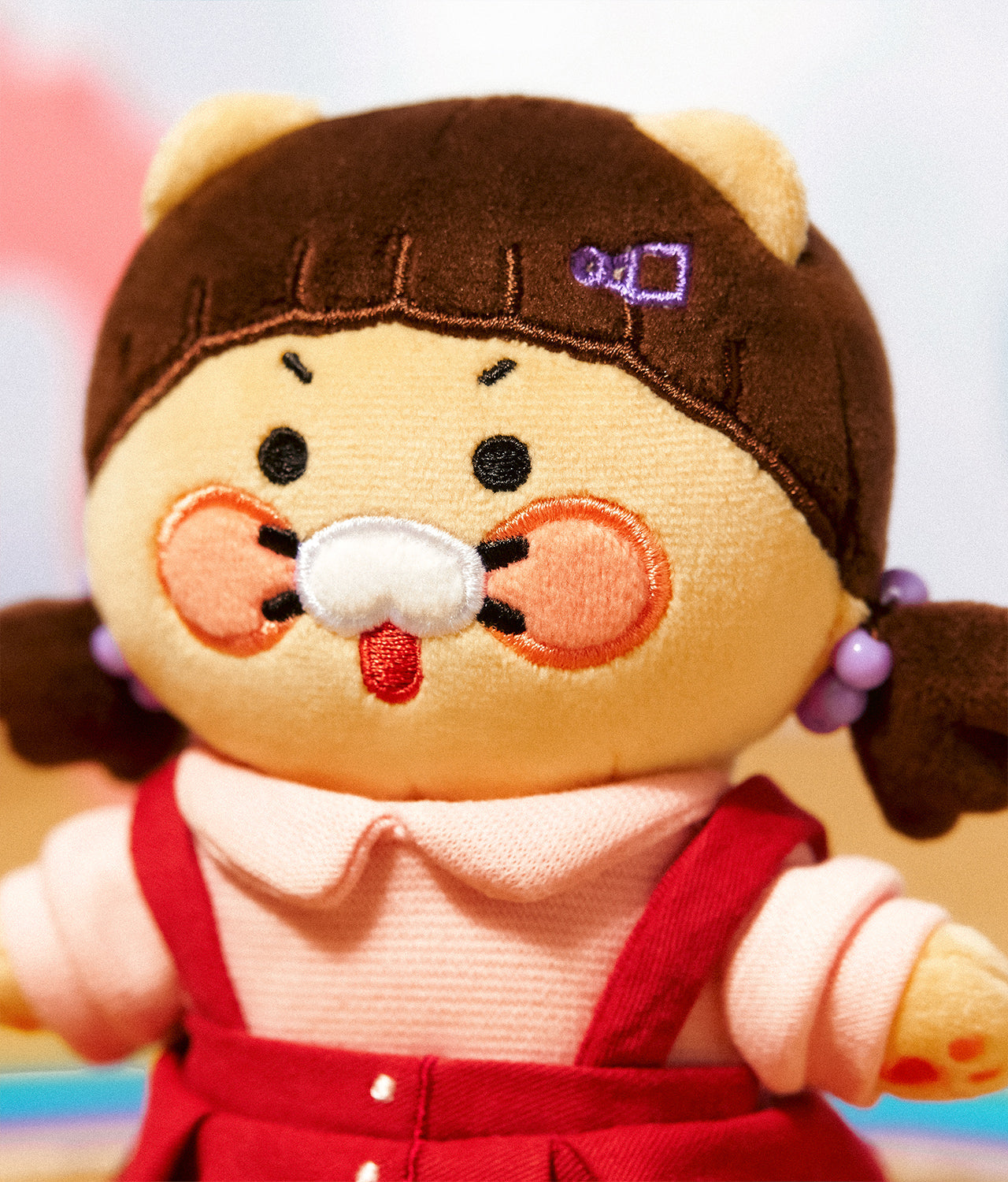 X Friends Keychain(New) Chunsik Mini Plush - Korean kawaii Kakao Friends | Koolseoul