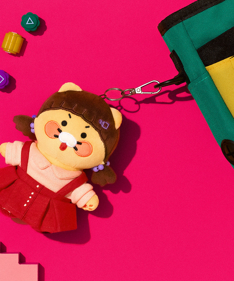 X Friends Keychain(New) Chunsik Mini Plush - Korean kawaii Kakao Friends | Koolseoul