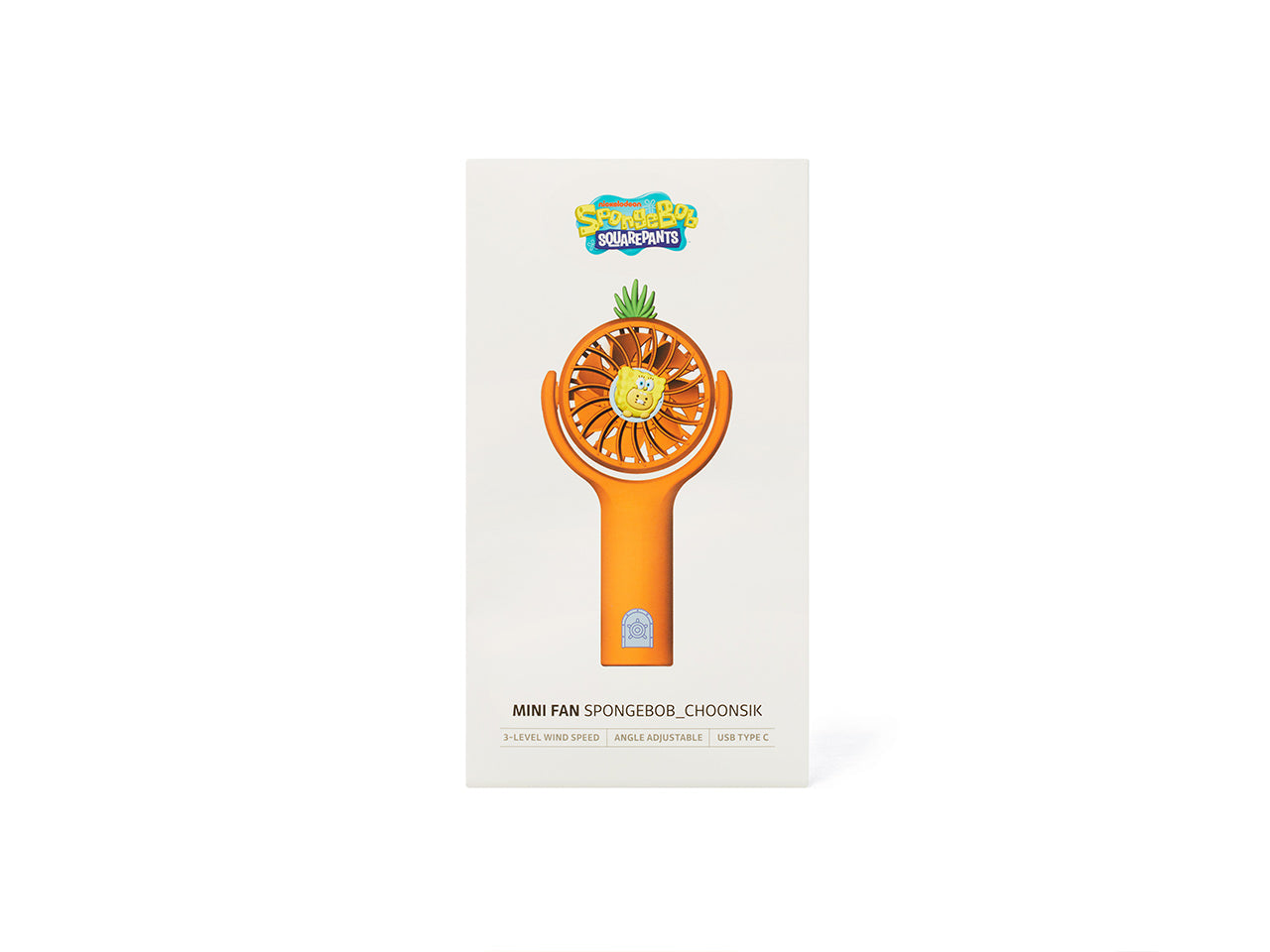 SpongeBobXFriends Mini Chunsik USB Fan - Korean kawaii Kakao Friends | Koolseoul