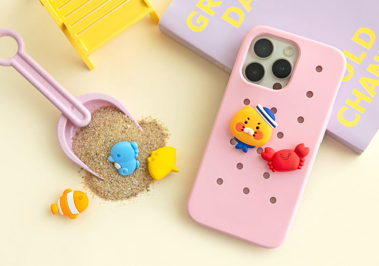 Chunsik Set 5P Shoelace Charm - Authentic Kakao Friends from Korea | Koolseoul