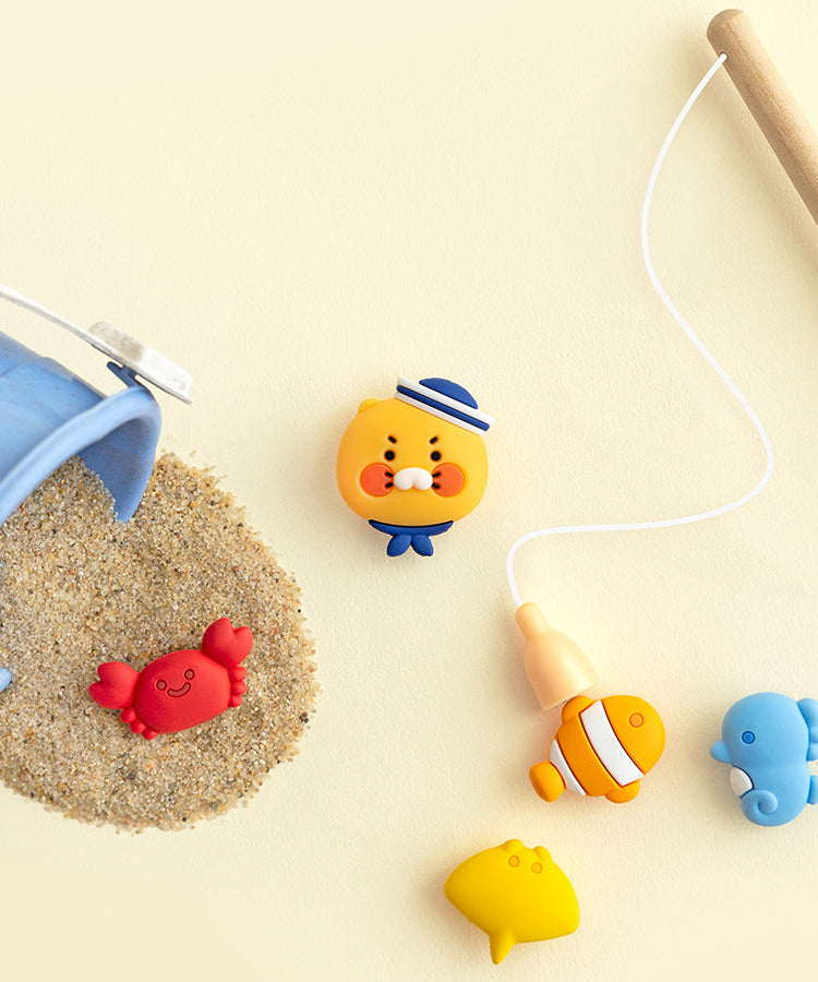 Chunsik Set 5P Shoelace Charm - Authentic Kakao Friends from Korea | Koolseoul