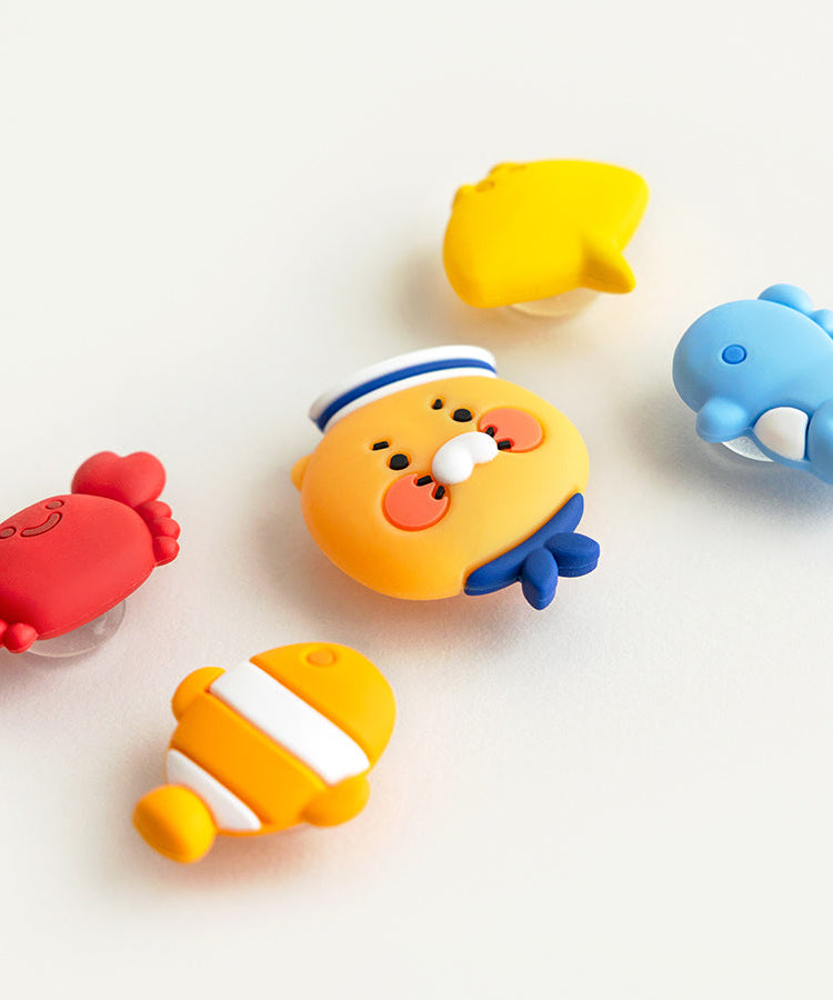 Chunsik Set 5P Shoelace Charm - Authentic Kakao Friends from Korea | Koolseoul