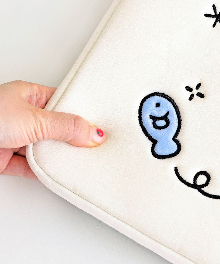 Chunsik Notebook Pouch 13 Laptop Sleeve - Korean kawaii Kakao Friends | Koolseoul