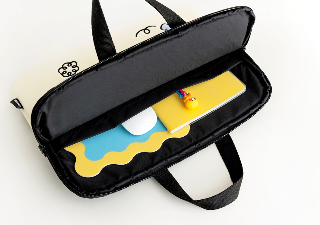 Chunsik Notebook Pouch 13 Laptop Sleeve - Korean kawaii Kakao Friends | Koolseoul