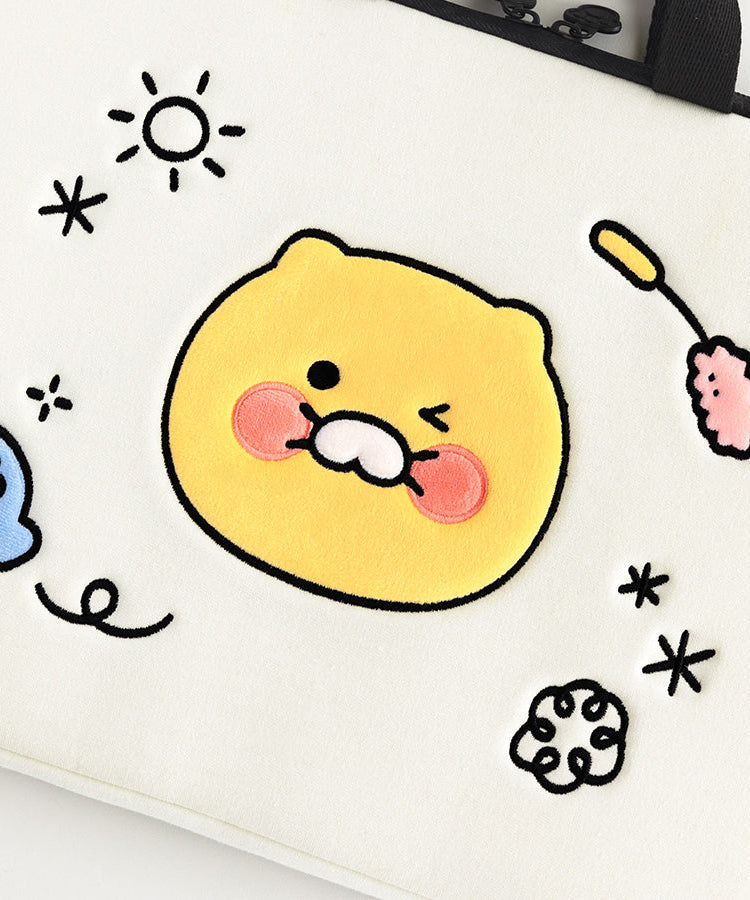 Chunsik Notebook Pouch 13 Laptop Sleeve - Authentic Kakao Friends from Korea | Koolseoul