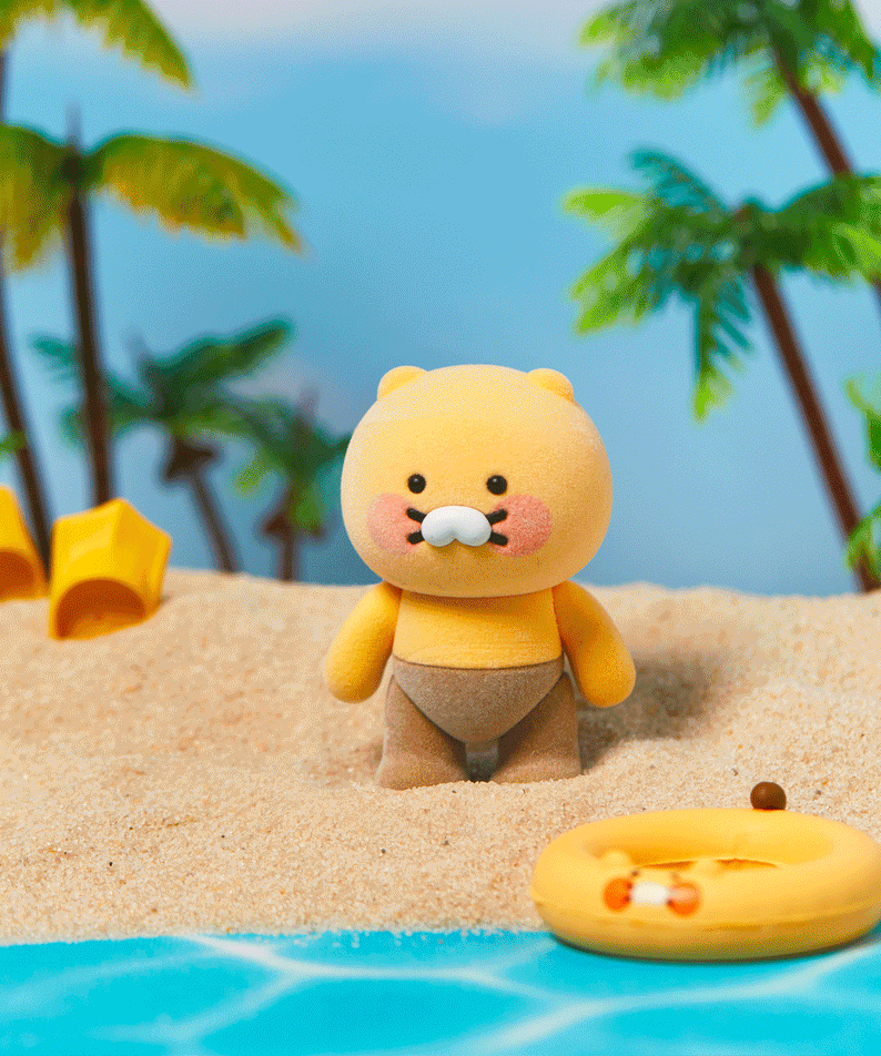 (OOTD) FigurineSet Chunsik Figurine - Korean kawaii Kakao Friends | Koolseoul