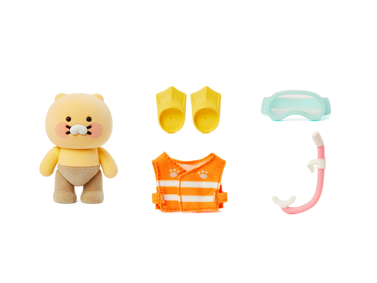 (OOTD) FigurineSet Chunsik Figurine - Korean kawaii Kakao Friends | Koolseoul