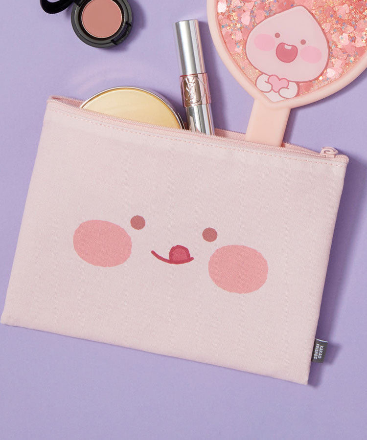 LovelyApeach Pouch Apeach - Official Kakao Friends merchandise | Koolseoul