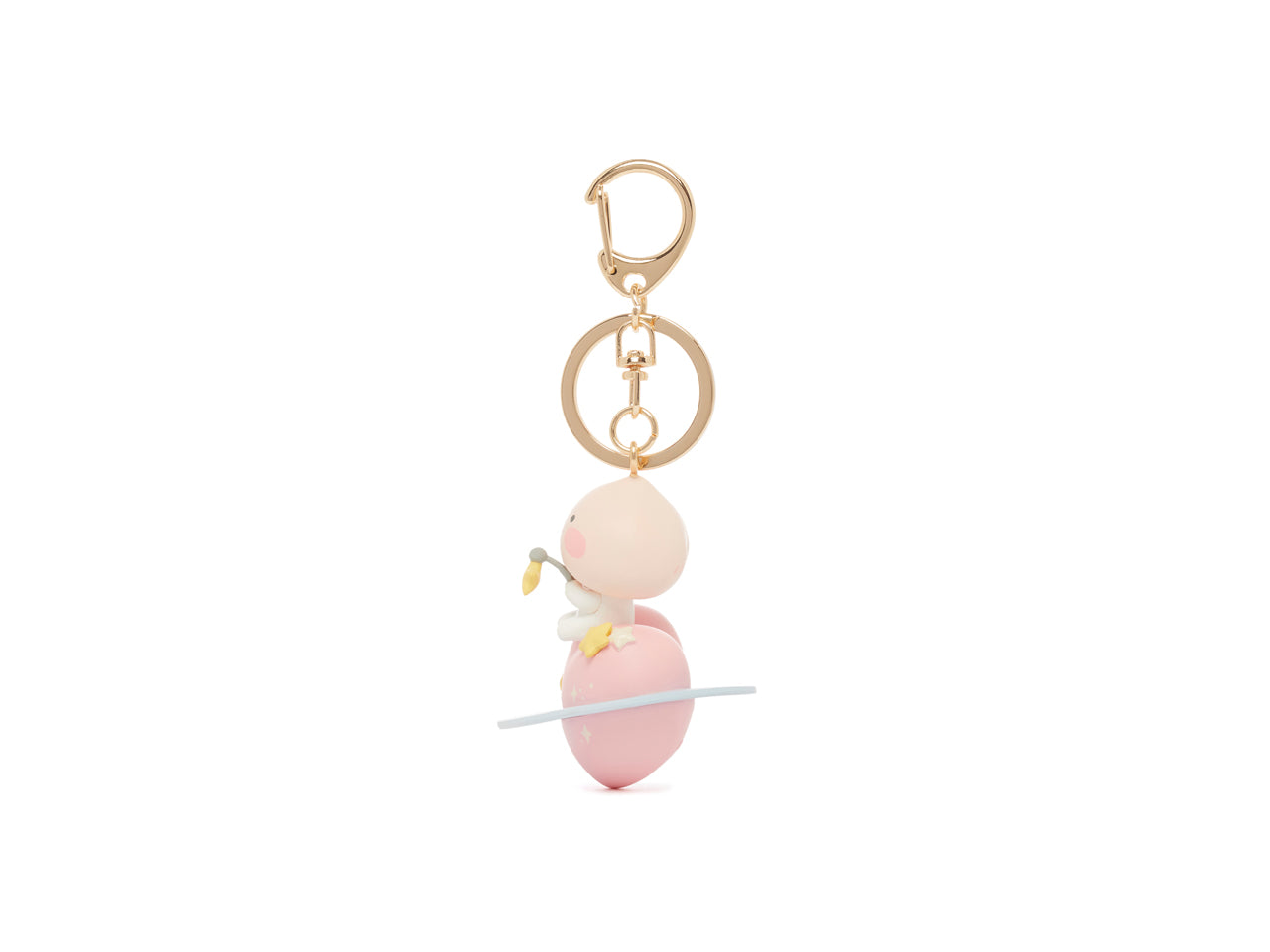 Figurine Keychain Little Apeach - Authentic Kakao Friends from Korea | Koolseoul