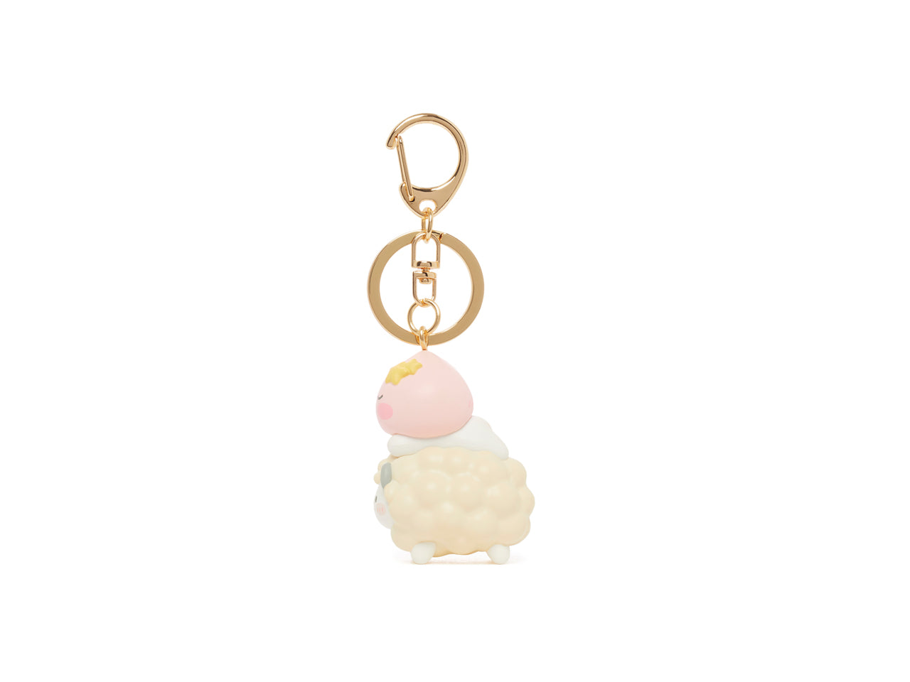 Figurine Keychain Little Apeach - Official Kakao Friends merchandise | Koolseoul
