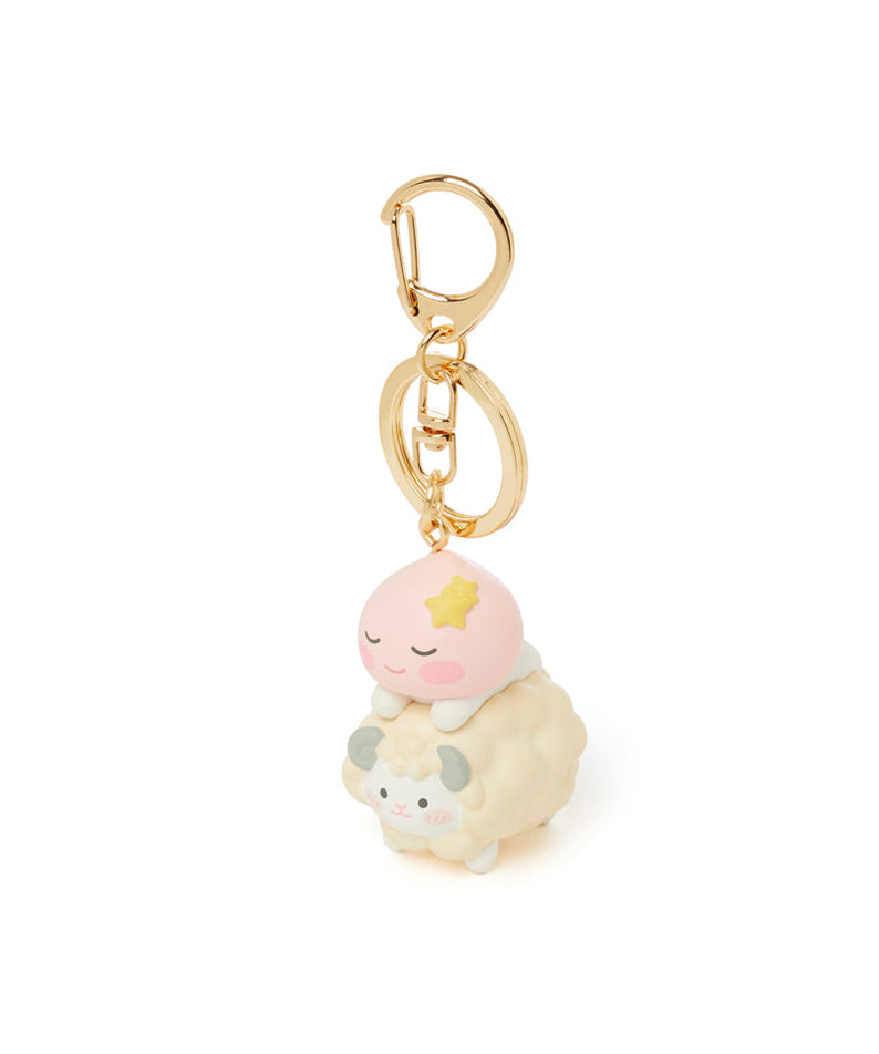 Figurine Keychain Little Apeach - Korean kawaii Kakao Friends | Koolseoul