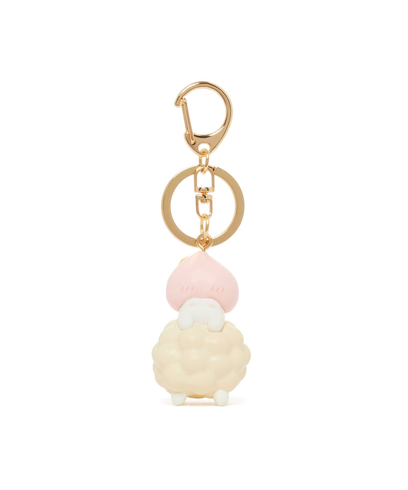 Figurine Keychain Little Apeach - Official Kakao Friends merchandise | Koolseoul
