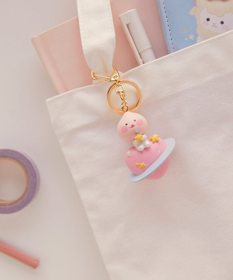 Figurine Keychain Little Apeach - Korean kawaii Kakao Friends | Koolseoul