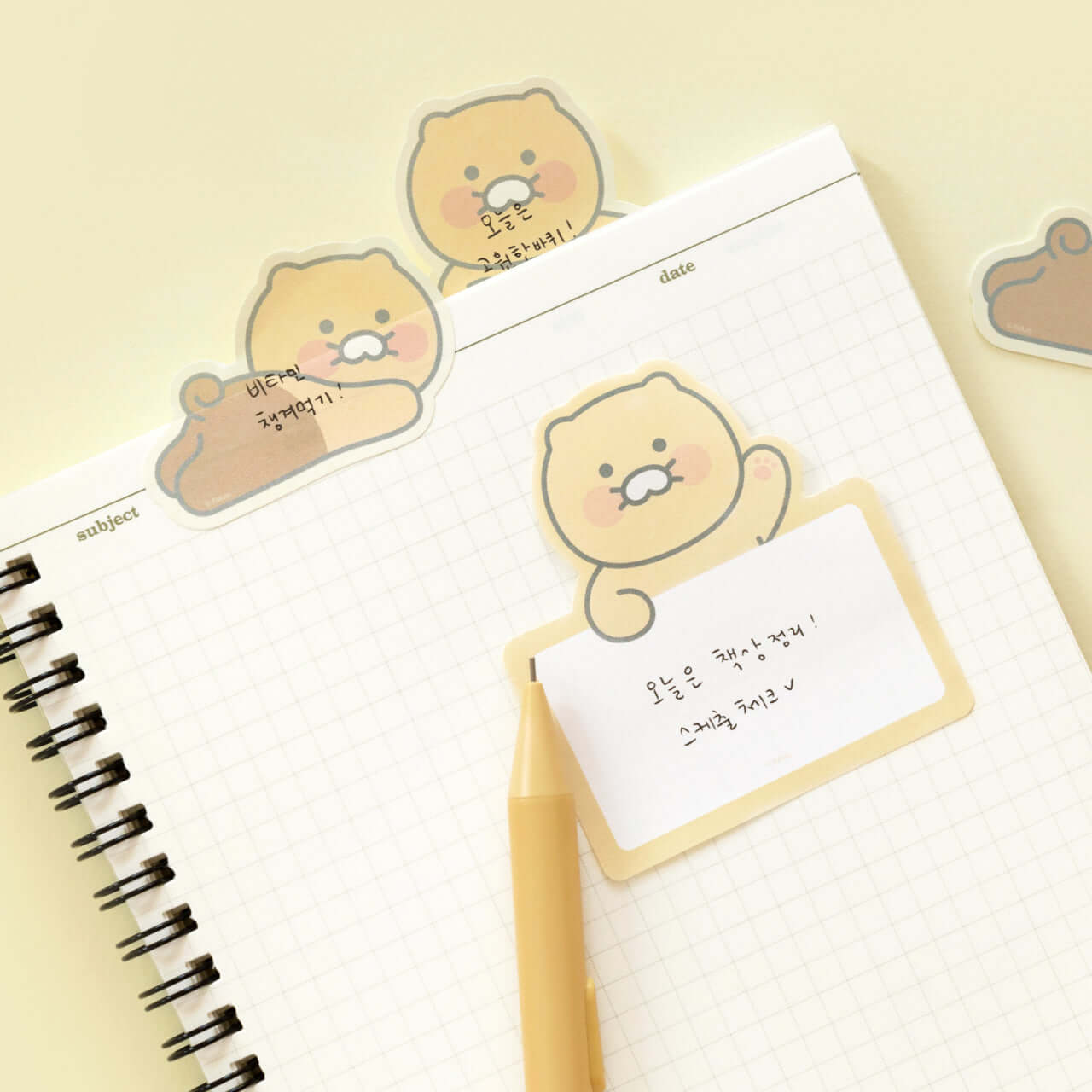 Kakao Friends Chunsik Sticky Notes