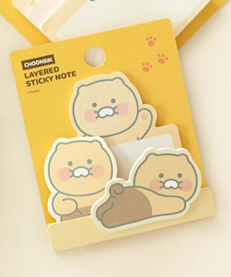 Kakao Friends Chunsik Sticky Notes