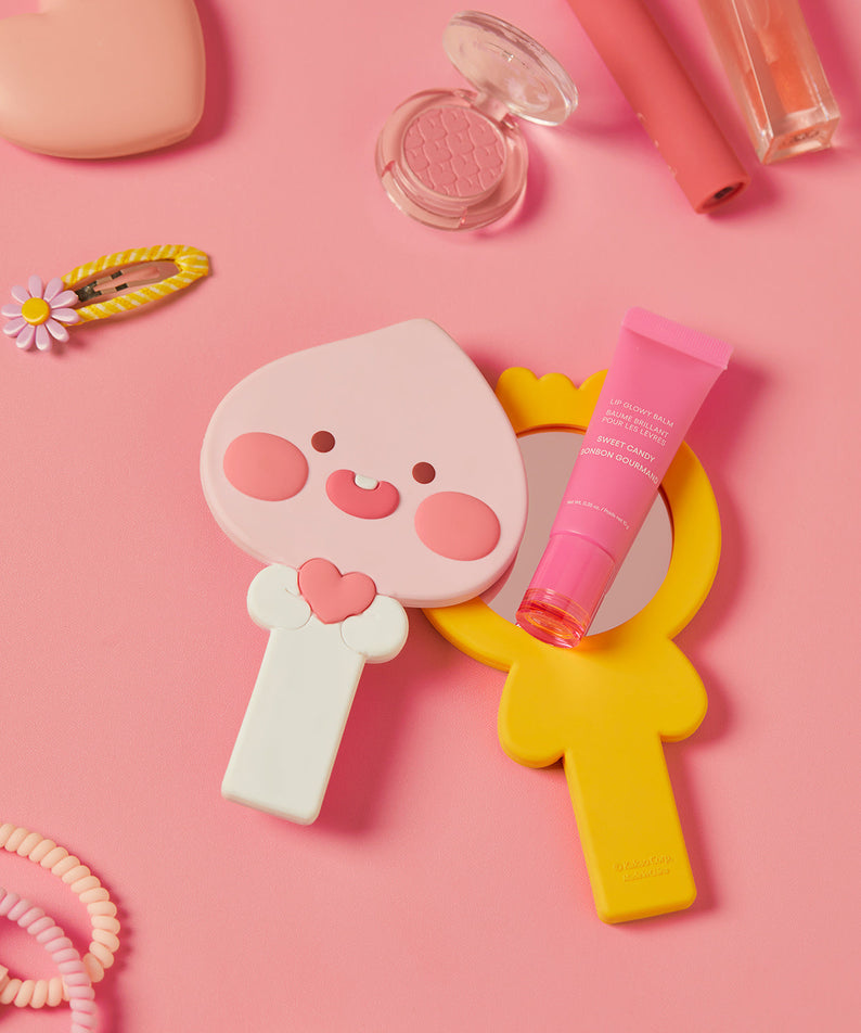 MiniMiroir-Little Apeach Miroir - Korean kawaii Kakao Friends | Koolseoul