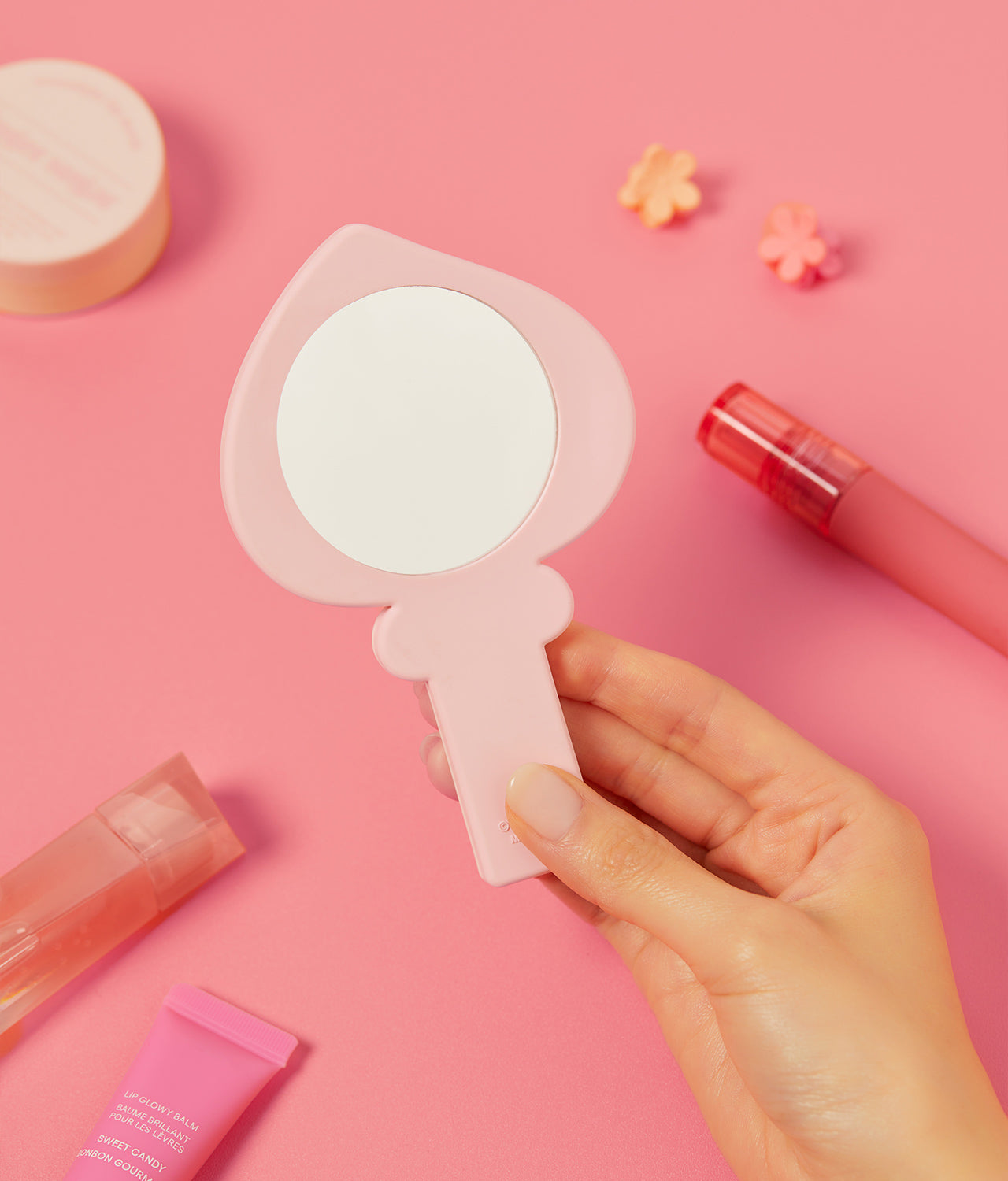 MiniMiroir-Little Apeach Miroir - Official Kakao Friends merchandise | Koolseoul