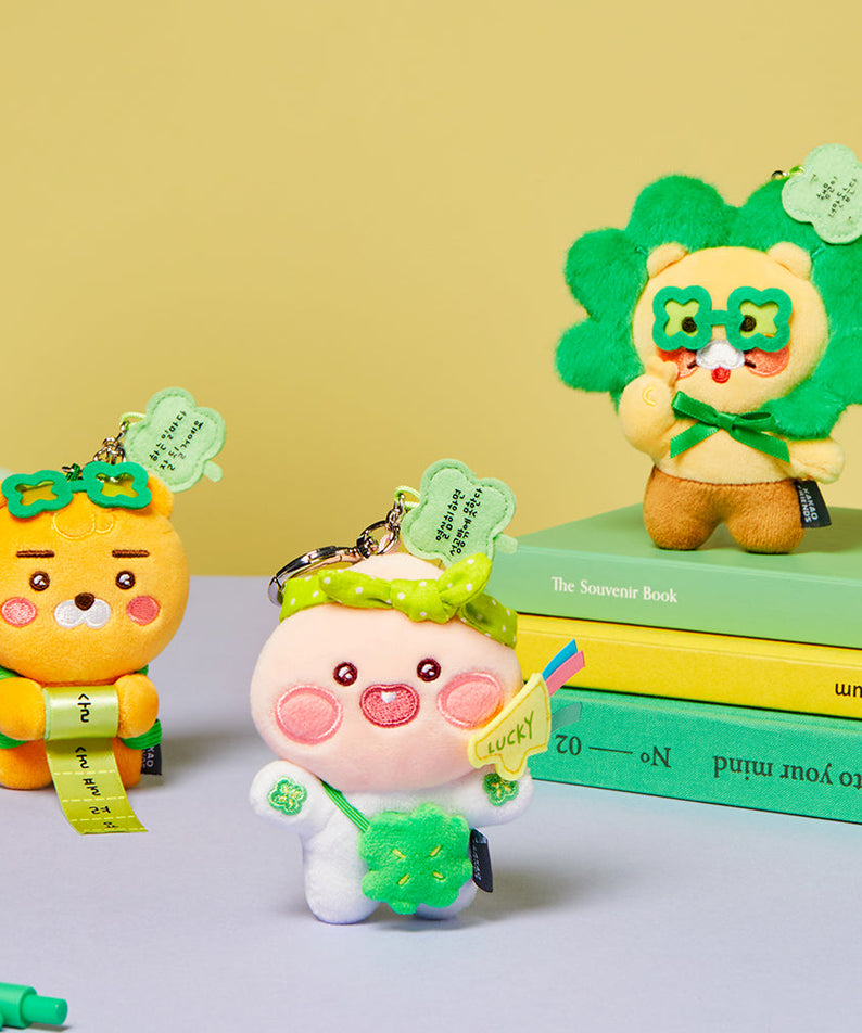 Keychain Plush Apeach - Official Kakao Friends merchandise | Koolseoul