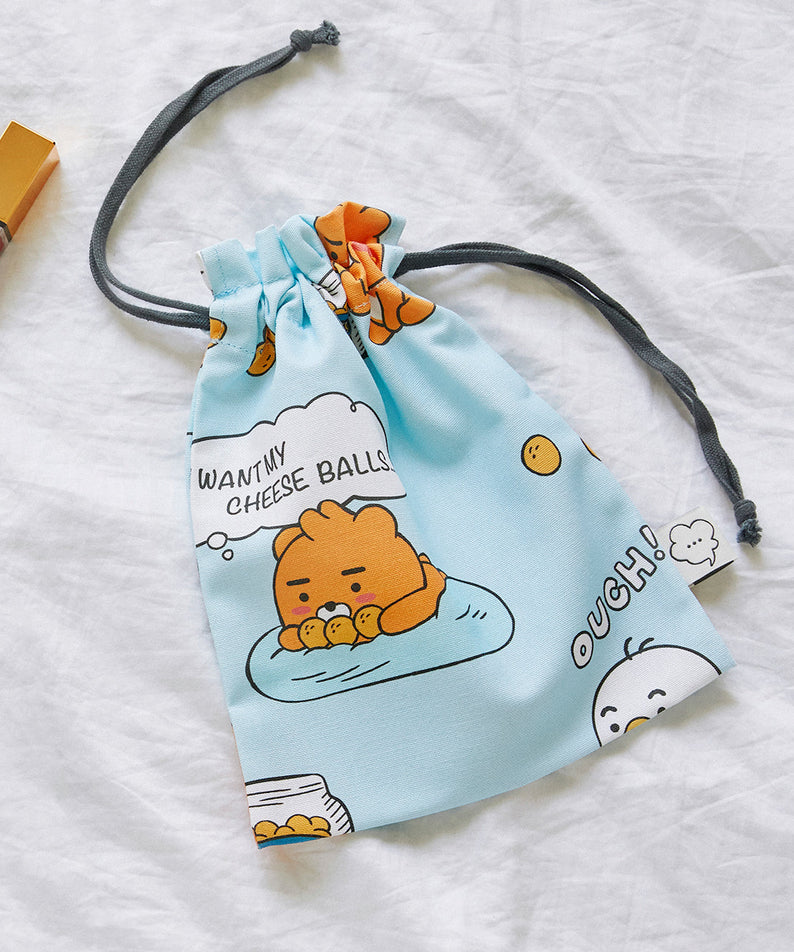 Pouch Ryan&Tube - Authentic Kakao Friends from Korea | Koolseoul