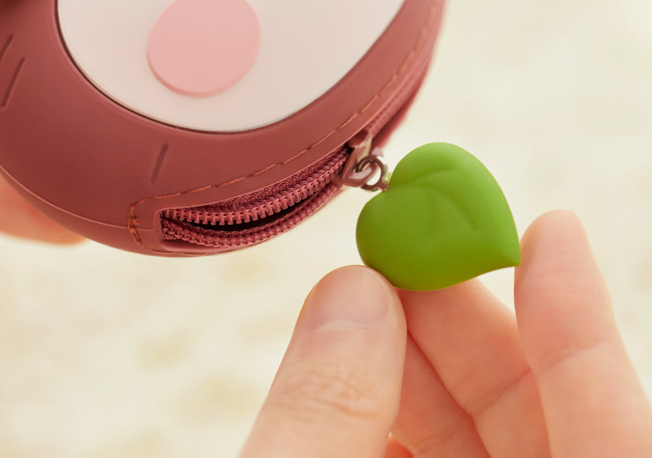 SiliconePortefeuille Apeach Coin Purse - Official Kakao Friends merchandise | Koolseoul