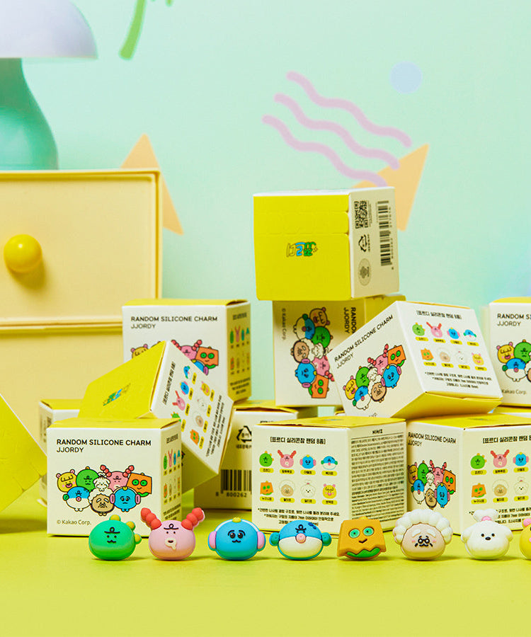 Silicone (8 1) Shoelace Charm - Authentic Kakao Friends from Korea | Koolseoul