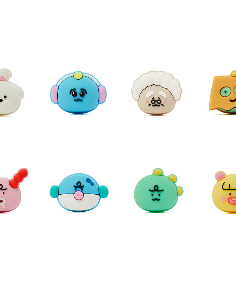 Silicone (8 1) Shoelace Charm - Korean kawaii Kakao Friends | Koolseoul